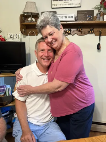 Former exchange student reunites with host